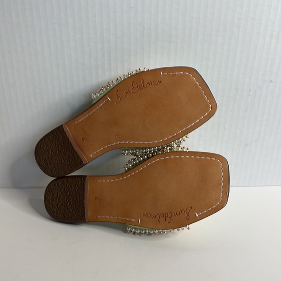 Sam Edelman Shoes Sam Edelman Elijah Satin With Pearls Pistachio